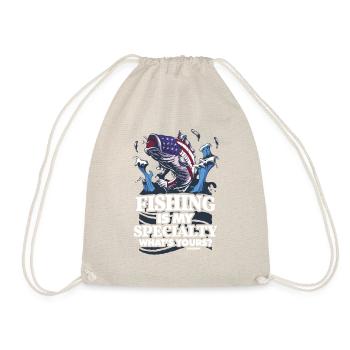 Angler - Drawstring Bag - nature - Front