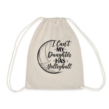 Joueuse de volleyball Fille de l’équipe - Sac de sport léger - nature - Devant