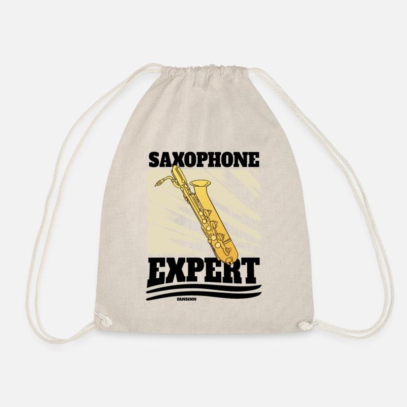 Saxophone Expert - Turnbeutel - Natur