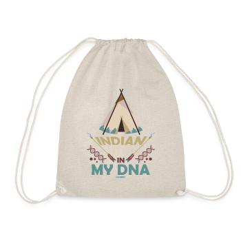 Indian Native American It's In My DNA - Turnbeutel - Natur - Vorne