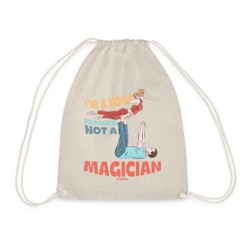 I'm A Yoga Teacher Not A Magician - Turnbeutel - Natur - Vorne