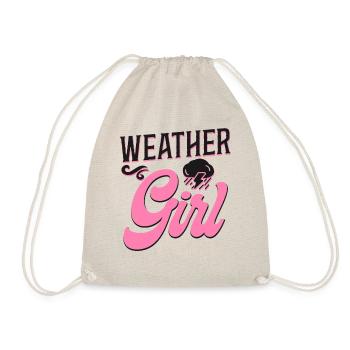 Meteorologist Weather Forecast - Drawstring Bag - nature - Front