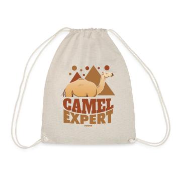 Camel Expert - Drawstring Bag - nature - Front