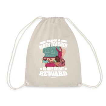 Mathematics - Drawstring Bag - nature - Front