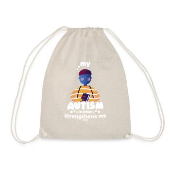 Autistic - Drawstring Bag - nature - Front