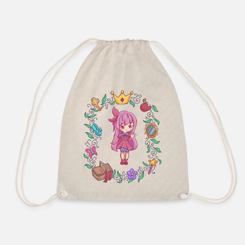 Anime - Drawstring Bag - nature