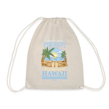 Hawaii Vacation Aloha Summer Hawaiian Gift - Drawstring Bag - nature - Front