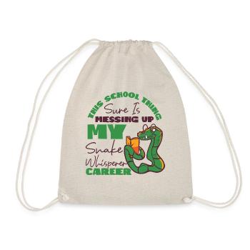 Serpent Serpent Cette chose de l’école - Sac de sport léger - nature - Devant