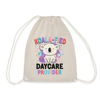 Childcare Daycare Provider Teacher - Drawstring Bag - nature - Front