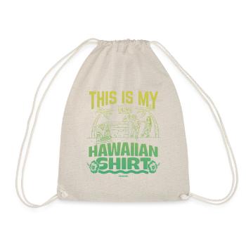 Hawaii Urlaub Aloha Sommer Hawaiian Geschenk - Turnbeutel - Natur - Vorne