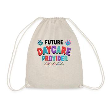 Childcare Daycare Provider Teacher - Drawstring Bag - nature - Front