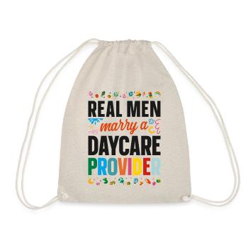 Childcare Daycare Provider Teacher - Drawstring Bag - nature - Front