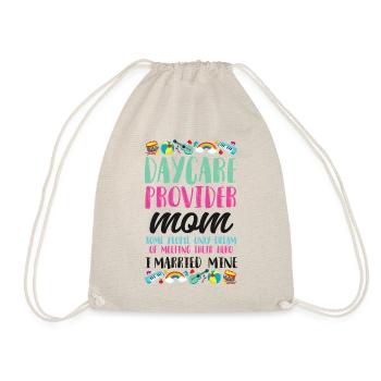 Childcare Daycare Provider Teacher - Drawstring Bag - nature - Front