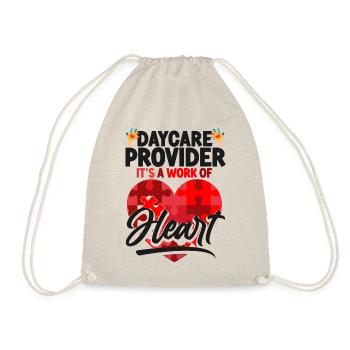 Fournisseur de services de garde d’enfants Enseignant - Sac de sport léger - nature - Devant