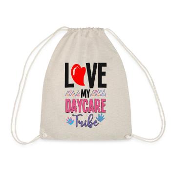 Childcare Daycare Provider Teacher - Drawstring Bag - nature - Front