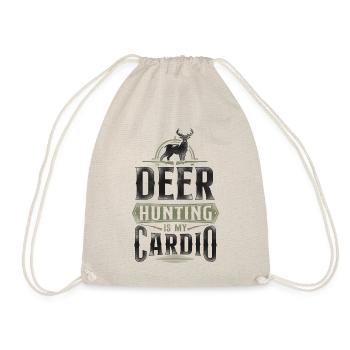 Buck Deer Hunting Hunter Vintage - Turnbeutel - Natur - Vorne