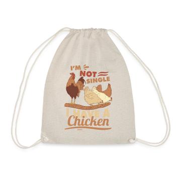 Chicken Farm Poultry Rooster Chickens Gift - Drawstring Bag - nature - Front