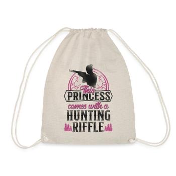 Buck Deer Hunting Hunter Girl - Drawstring Bag - nature - Front