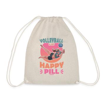 Volley-ball - Sac de sport léger - nature - Devant