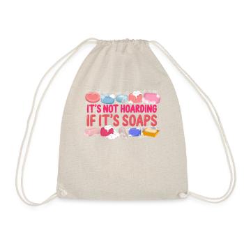 Fabrication de savon Artisanat Ce n’est pas - Sac de sport léger - nature - Devant
