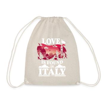 Italy - Drawstring Bag - nature - Front