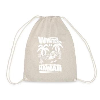 Hawaii Urlaub Aloha Sommer Hawaiian Geschenk - Turnbeutel - Natur - Vorne