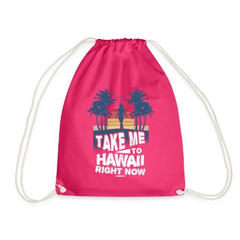 Hawaï - Sac de sport léger - fuchsia - Devant