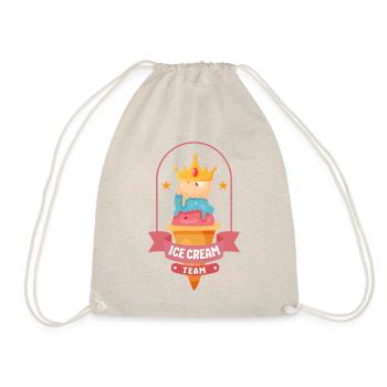 Crème glacée Crown Cone Crème glacée - Sac de sport léger - nature - Devant