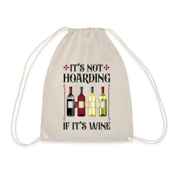 Sommelier Wine Drinking Tasting - Turnbeutel - Natur - Vorne