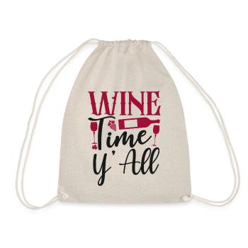 Sommelier Wine Drinking Tasting - Turnbeutel - Natur - Vorne