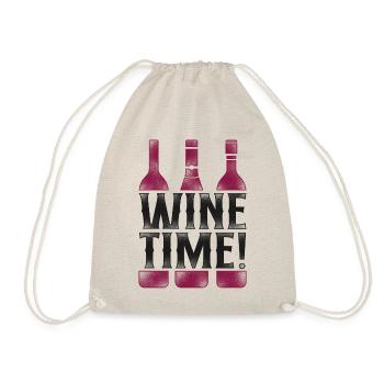 Sommelier Wine Drinking Tasting - Turnbeutel - Natur - Vorne