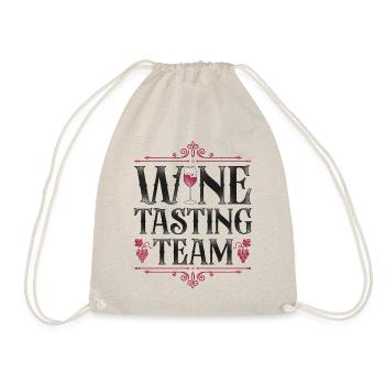Sommelier Wine Drinking Tasting - Turnbeutel - Natur - Vorne