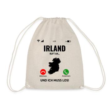 Irland Irische Insel Ireland Idee - Turnbeutel - Natur - Vorne