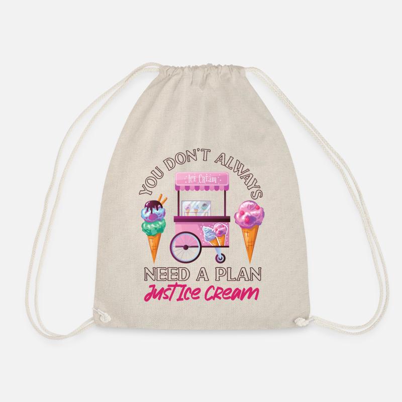 Ice Cream Cone You Don't Always - Turnbeutel - Natur