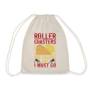 Roller Coaster Vintage Roller - Turnbeutel - Natur - Vorne