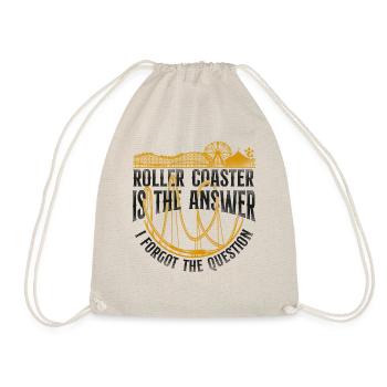 Roller Coaster Vintage Roller - Turnbeutel - Natur - Vorne