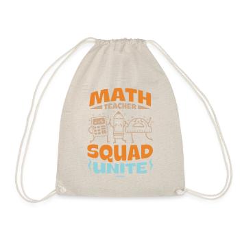 Mathematics Math Mathematician Math Teacher Gift - Drawstring Bag - nature - Front
