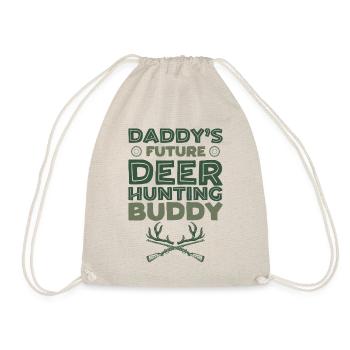 Buck Deer Hunting Hunter Kid - Turnbeutel - Natur - Vorne