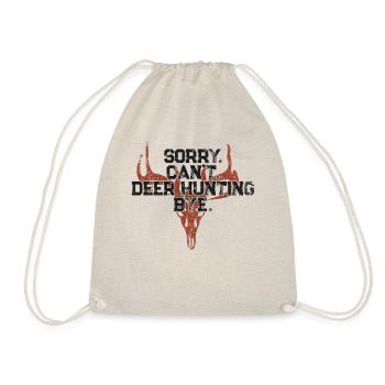 Buck Deer Hunting Hunter Sorry. - Turnbeutel - Natur - Vorne