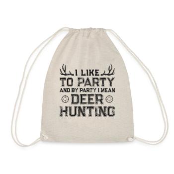 Chasseur de cerfs buck que j’aime - Sac de sport léger - nature - Devant