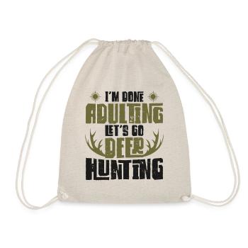 Chasseur de cerfs Buck J’ai terminé - Sac de sport léger - nature - Devant