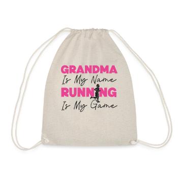 Running Runner Half Marathon - Drawstring Bag - nature - Front