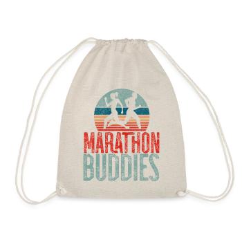 Running Runner Half Marathon - Turnbeutel - Natur - Vorne
