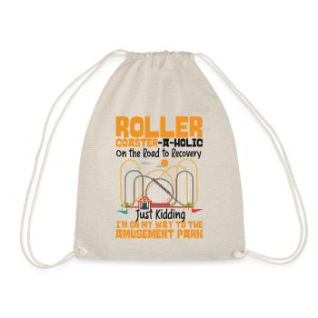 Roller Coaster Roller - Drawstring Bag - nature - Front