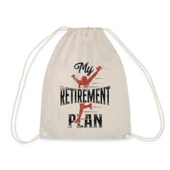 Running Runner Half Marathon - Drawstring Bag - nature - Front