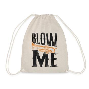 Trompettiste Vintage Blow Me - Sac de sport léger - nature - Devant