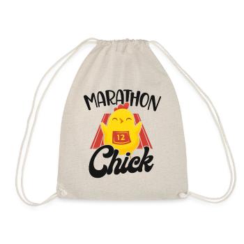 Running Runner Half Marathon - Drawstring Bag - nature - Front