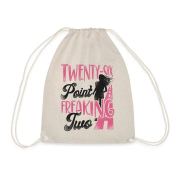 Running Runner Half Marathon - Drawstring Bag - nature - Front