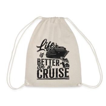 Croisière Vacances Vintage Life - Sac de sport léger - nature - Devant
