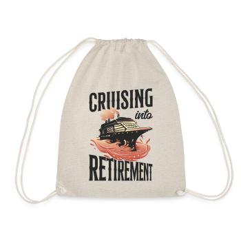 Cruise Ship Vacation Retired - Drawstring Bag - nature - Front